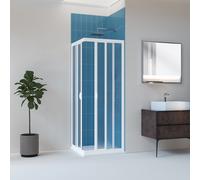 Möbelvertrieb FORTE – Cabine de douche Smart 90x90 cm PVC acrylique Blanc