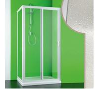 CABINE DE DOUCHE EN PVC CRILEX ACRYLIQUE 1 PORTE COULISSANTE LATERALE