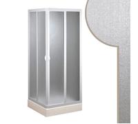 Möbelvertrieb FORTE – Cabine de douche Smart 90x90 cm PVC acrylique Blanc