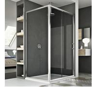 Idralite Cabine de douche Replay Duo – 80×120 cm H185 Transparent 1 portillon