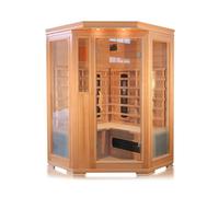 Cabine Infrarouge 120x120x190 CM En Bois De Hemlock Canadien