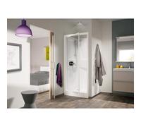 Cabine Kineprime 80 Niche Pivotant Haut Transparent Meca - KINEDO CA5410MTN
