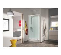 Cabine Kineprime Glass 100X80 Niche Pivotant Haut Meca - KINEDO CA753MTN
