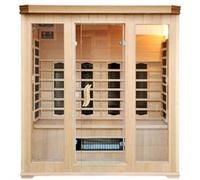 Cabine de sauna luxe infrarouge 4-5 places NARVIK