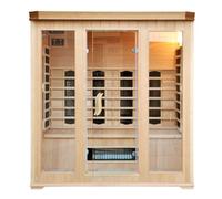 Cabine sauna luxe infrarouge 4/5 places