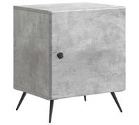 Cabinet de chevet Gris béton 43 x 34,5 x 50 cm