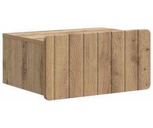 Cabinet de chevet mural Chêne artisanal 49 x 34,5 x 24 cm