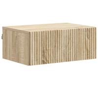 Cabinet de chevet mural Chêne Sonoma 49 x 34,5 x 20 cm