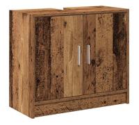 vidaXL Cabinet de lavabo Bois ancien 63x29x55 cm Bois d'ingénierie