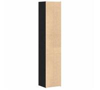 Cabinet de Livre SOLOMOON, CHIC Bibliothèque Polyvalente - Pour enfant/adulte - Chêne noir 36x30x171 cm, Bois d'ingénierie BB2796