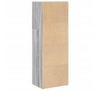 Cabinet de Livre SOLOMOON, CHIC Bibliothèque Polyvalente - Pour enfant/adulte - sonoma gris 40x30x114 cm, bois d'ingénierie BB2562