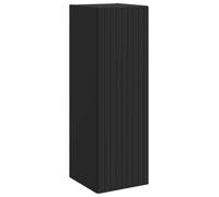 Cabinet de Salle de Bain Mural Noir 33 x 34,5 x 100 cm