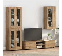 vidaXL Cabinet en bois avec étagère et stockage bois d'ingénierie