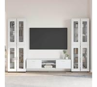 Cabinet en Bois avec étagère avec stockage Bois d'ingénierie vidaXL vidaXL