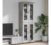vidaXL Cabinet en bois avec étagère et stockage – Bois d'ingénierie