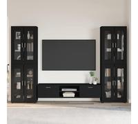 Cabinet en Bois avec étagère avec stockage Bois d'ingénierie vidaXL vidaXL