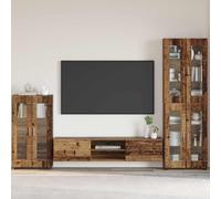 VIDAXL Buffet / bahut / enfilade gris Sonoma 55,5 x 29 x 103 cm - bois d'ingénierie, finition mate