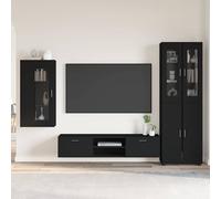Cabinet en Bois avec étagère avec stockage Bois d'ingénierie vidaXL vidaXL