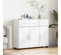 Cabinet en Bois avec étagère avec stockage Bois d'ingénierie vidaXL vidaXL