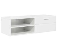 Cabinet en Bois Gris béton 100,5 x 39 x 30 cm Bois d'ingénierie