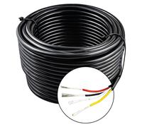 Câble 4 brins, calibre 22 AWG, longueur 20 mètres, norme UL2464, cuivre étamé