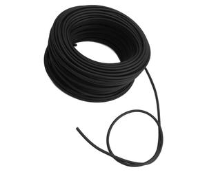 Câble à impulsions à double isolation avec âme en alliage pour clôture électronique haute tension de 5 mm, destiné à l'agriculture et au jardinage, 50 m / 164,0 ft