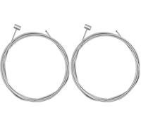 Cable Acier 2M x 2.5MM Tete 8x12 MOTOCULTEUR Tracteur Tondeuse MOTOCULTURE ACCELERATEUR Frein Traction Embrayage (Lot de 2)