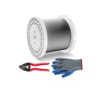 Câble Acier Inoxydable SucceBuy 3,18 mm 305 m 7x7 Tressé 316 7,1 kN