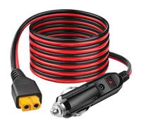Cable adaptateur allume-cigare 12AWG vers XT60 pour ALLPOWERS R600 R1500 R2500 S2000 Pro Ecoflow Delta/River Anker A