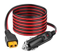 Câble adaptateur allume-cigare 12AWG vers XT60 pour ALLPOWERS R600 R1500 R2500 S2000 Pro Ecoflow Delta/River Anker B