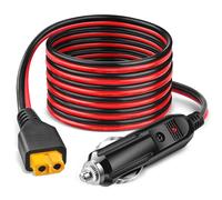 Câble adaptateur allume-cigare de voiture 3m/1.5m 12AWG vers XT60 pour ALLPOWERS R600 R1500 R2500 S2000 Pro Ecoflow Delta/River Anker. 3m 10FT