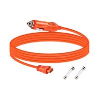 Câble adaptateur allume-cigare vers TX60i, 14 AWG CC 12 V/24 V, compatible avec Ecoflow, Ancre, station d'alimentation portable DJI et générateur solaire