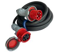 Câble adaptateur CEE, adaptateur courant fort mâle 125A vers embrayage 63A...