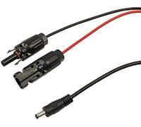 Revolt Câble adaptateur compatible avec MC4 vers DC5,5x2,1mm pour panneau jusqu'à 240 W