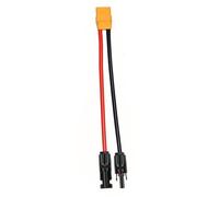 Câble adaptateur en PVC XT90, rallonge de durabilité, Compatible avec les générateurs solaires, câble de chargement, centrale électrique