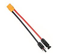 Câble adaptateur en PVC XT90, rallonge de durabilité, Compatible avec les générateurs solaires, câble de chargement, centrale électrique
