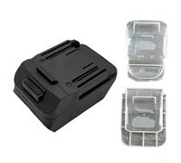 Câble adaptateur Li-Ion 18 V pour batterie BL1830 BL1850 à 2106, convertisseur en plastique noir avec couvercles de protection pour outils de bricolage haute puissance