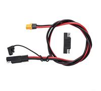 Câble adaptateur SAE vers xt60 12 AWG - Extension solaire pour chargement de batterie - Générateur portable - Camping - Utilisation en extérieur - 1 mètre