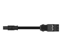Câble Adaptateur WAGO MIDI ECA 3x2.5mm 3M Noir - 774-9993/1507-301