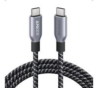 Câble Anker Prime USB-C vers USB-C Câble en nylon tressé 240W 90cm Gris