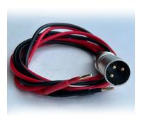 Câble batterie Batterytester Contacts Noir