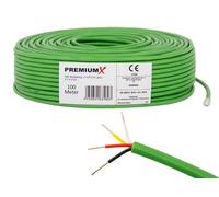Câble bus KNX, 100 mètres, 2 x 2 x 0,8 mm, vert ca