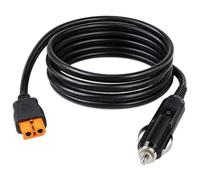 Câble Chargeur de Voiture XT60i Compatible avec Ecoflow, 1,5 M 16 AWG | Câble D'alimentation Allume Cigare 12 V Vers Prise XT60i, Compatible avec les Systèmes Anker SOLIX S2000 C1000 C2000 Gen 2