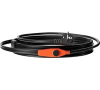 Câble chauffant pour tuyaux 9 m 23 W/m Ruban chauffant pour tuyaux avec thermostat intégré