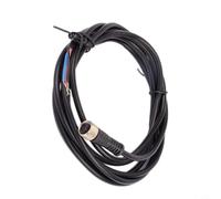 Câble connecteur femelle M8 3 broches en PVC IP67 pour capteur et | Contacts en laiton plaqué or, conducteur en cuivre flexible, boîtier anti-poussière, pour automates, actionneurs