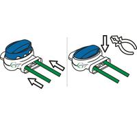Câble Connecteur Fil de réparation Bornes de connexion Robot de tonte | étanche - 3M - compatible avec Tango E5 de John Deere ®, Contenu:1000x314