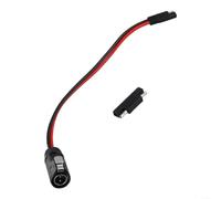 Câble connecteur panneau solaire vers SAE 10 AWG avec adaptateur inversé - Extension circulaire étanche PV à 2 broches pour camping-car, caravane, bateau pour chargement de batterie