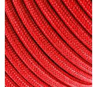 Câble cordon tubulaire 2 x 0,75 mm marron brillant 5 m
