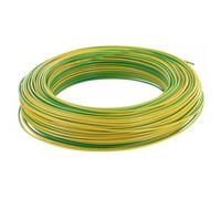 Electraline Câble d'installation 60101025C H07V-U 1x2,5 mm² 10 m jaune/vert PVC