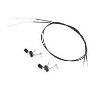 Câble d'accélérateur de 160 cm pour moteurs Honda GX240, fil de contrôle de vitesse du moteur avec kit d'interrupteur marche/arrêt, pièces de rechange pour régulateur de tondeuse à gazon